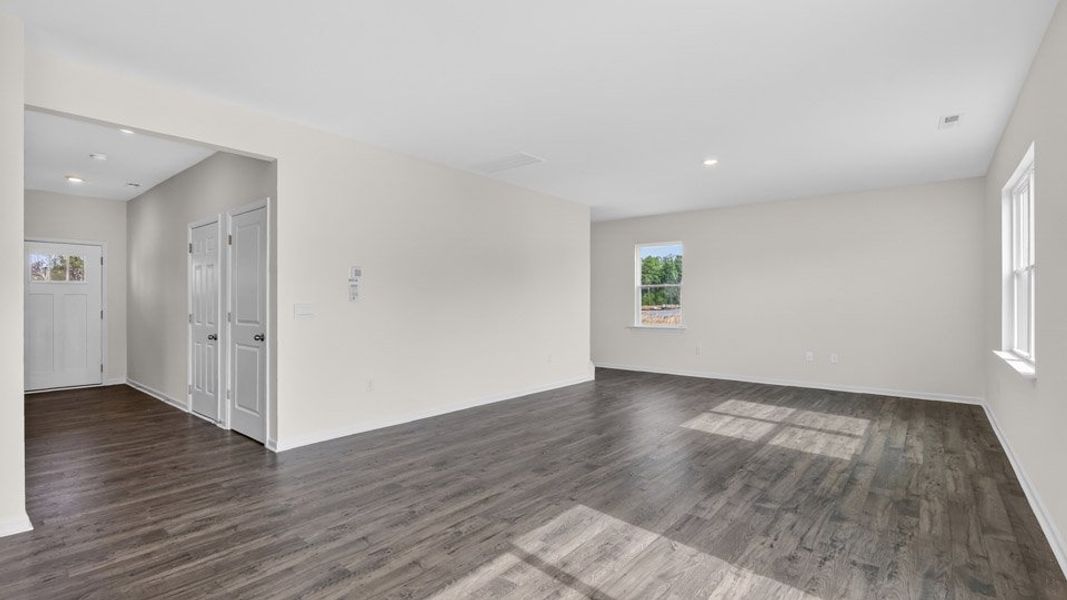 Spacious, unfurnished interior of a new home in The Reserve at Prestleigh, Wake Forest (Image 8). Spacious, unfurnished interior of a new home in The Reserve at Prestleigh, Wake Forest (Image 8).
