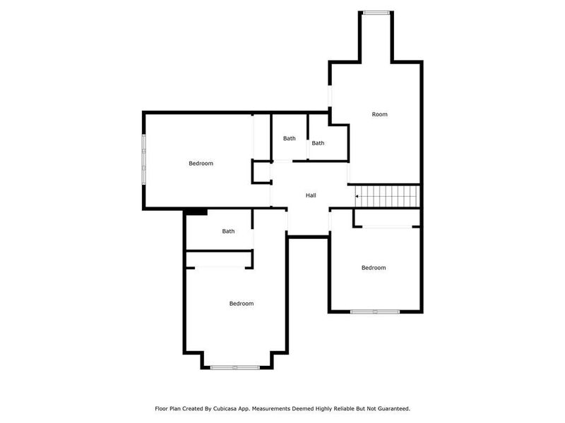 2D floor plan layout of this home in , Acworth, GA (Image 5).