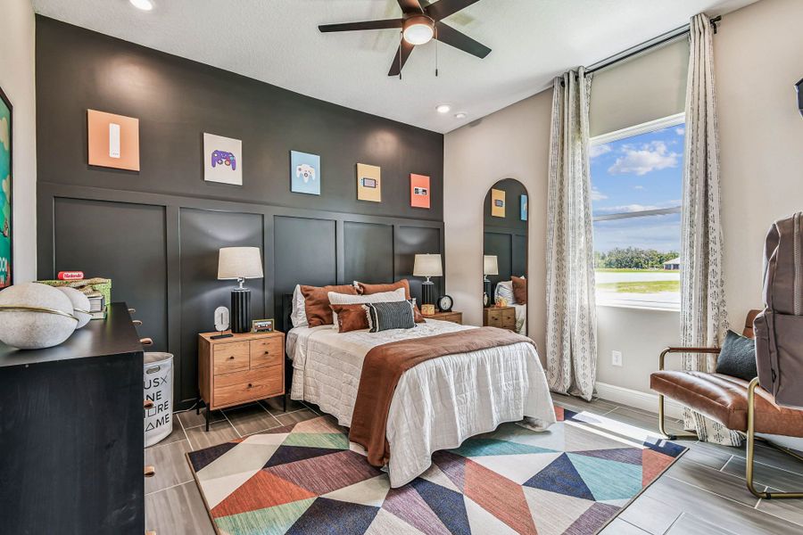 Furnished interior view inside a new home in River Preserve Estates, Parrish (Image 61).