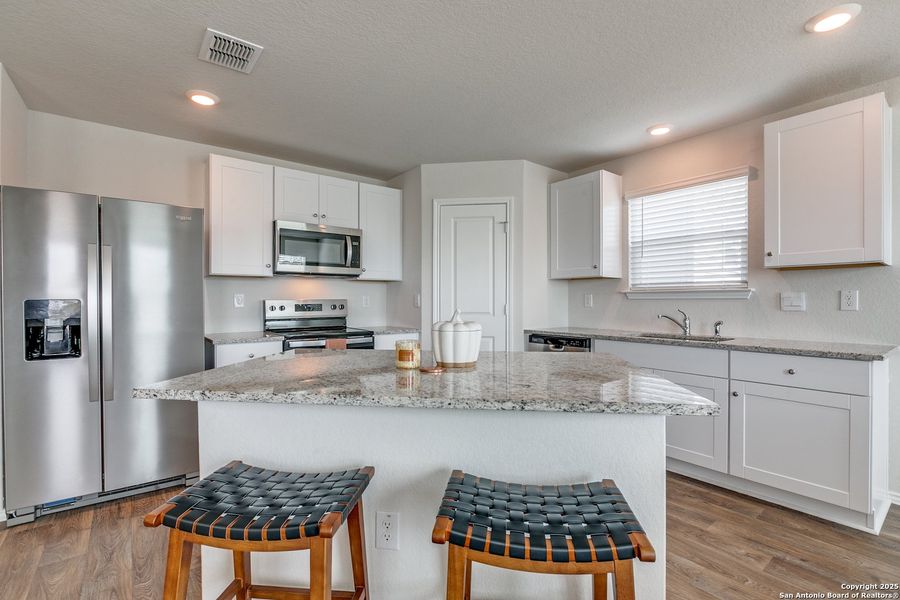 Furnished interior view inside a new home in Laurel Vistas, San Antonio (Image 14).