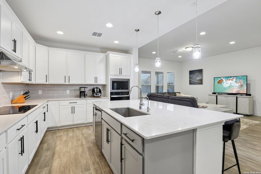 Furnished interior view inside a new home in Davis Ranch, San Antonio (Image 40).
