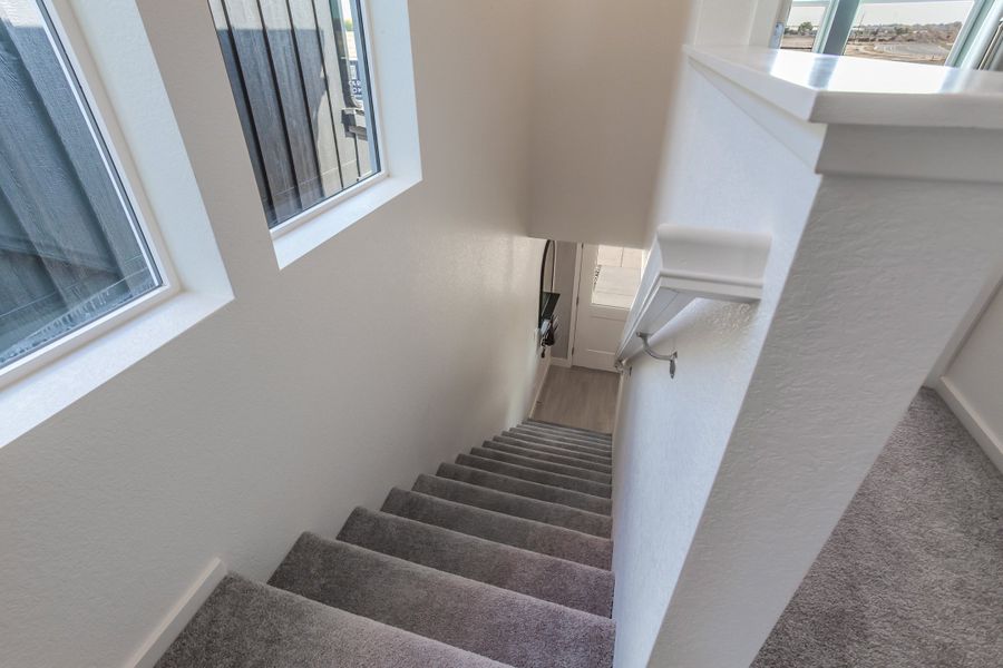 Representative unfurnished interior of a home built from the Magnolia by Hartford Homes in Bloom, Fort Collins (Image 25).