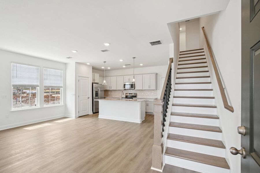 Furnished interior view inside a new home in Promenade at Clari Park, Murfreesboro (Image 6). Furnished interior view inside a new home in Promenade at Clari Park, Murfreesboro (Image 6).