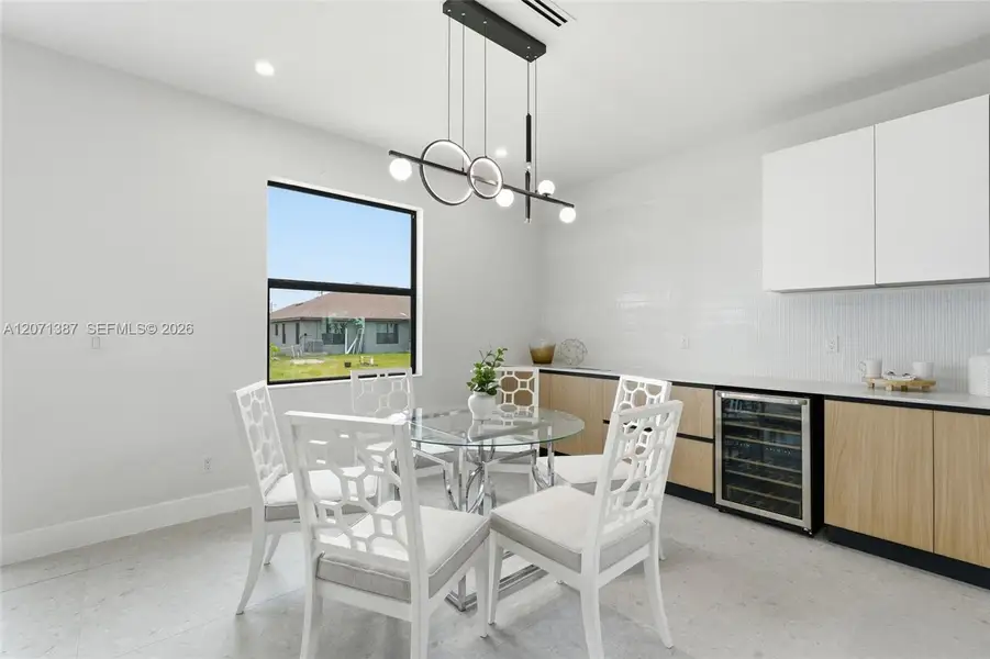 Furnished interior view inside a new home in , Cape Coral (Image 17).