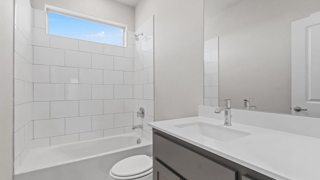 Furnished interior view inside a new home in Treeline, Justin (Image 12). Furnished interior view inside a new home in Treeline, Justin (Image 12).