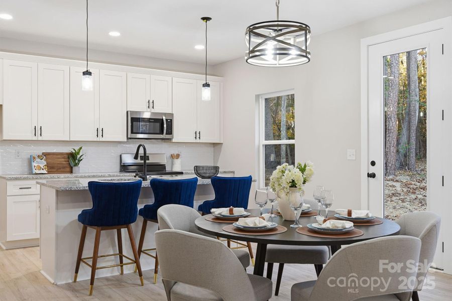 Dining Area to Kitchen