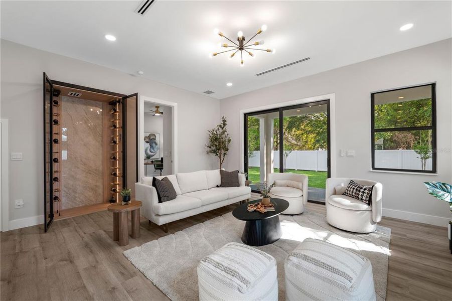 Furnished interior view inside a new home in , Tampa (Image 14).