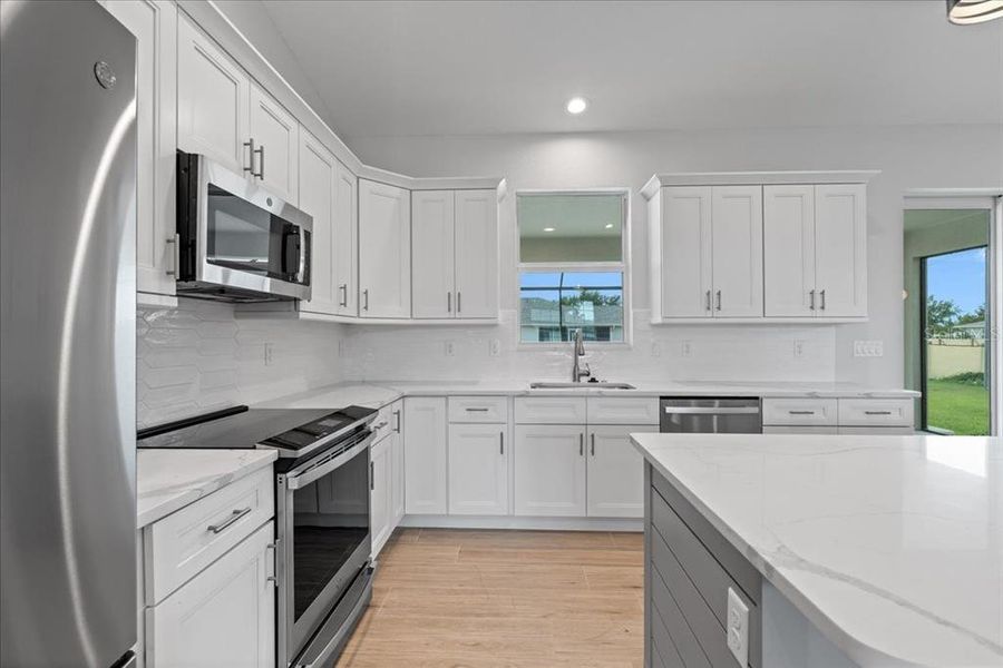 Furnished interior view inside a new home in , Englewood (Image 8). Furnished interior view inside a new home in , Englewood (Image 8).