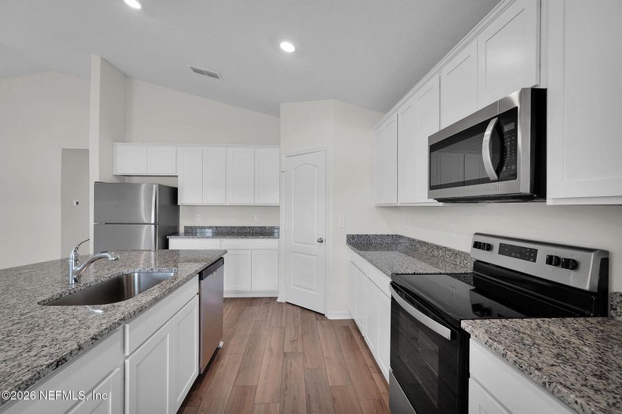 Furnished interior view inside a new home in Westport Landing, Jacksonville (Image 12). Furnished interior view inside a new home in Westport Landing, Jacksonville (Image 12).