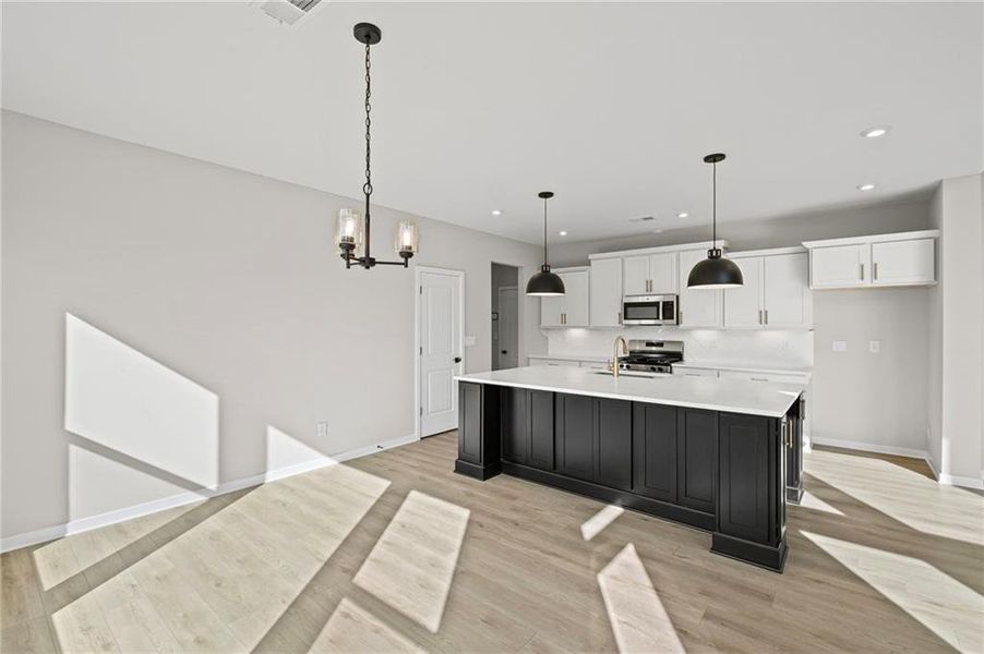 Furnished interior view inside a new home in Pickens Bluff, Hiram (Image 11).