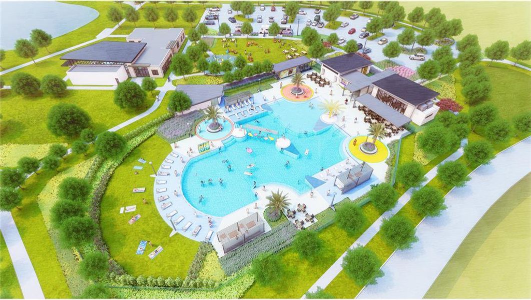 The Joy Hub is an impressive 4.8-acre complex, and Phase 1 will feature:•1,000 sq ft Coworking space with coffee bar•11,000 sq ft Pool with climbing wall and play surfaces•2,000 sq ft Splash pad•7,200 sq ft Event lawn with café space for temporary event vendors and food truck hookups•83 Parking spaces•The highlight? The pool is set to open in summer 2025!