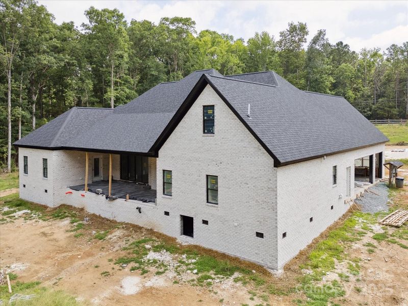Exterior details and patio area of a home in , Waxhaw (Image 19).