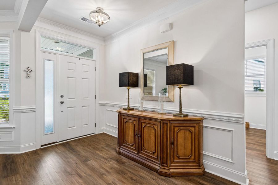 Furnished interior view inside a new home in , Huger (Image 15).