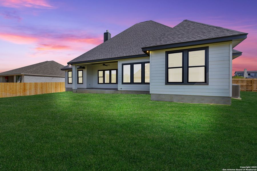 Exterior details and patio area of a home in , Castroville (Image 25). Exterior details and patio area of a home in , Castroville (Image 25).