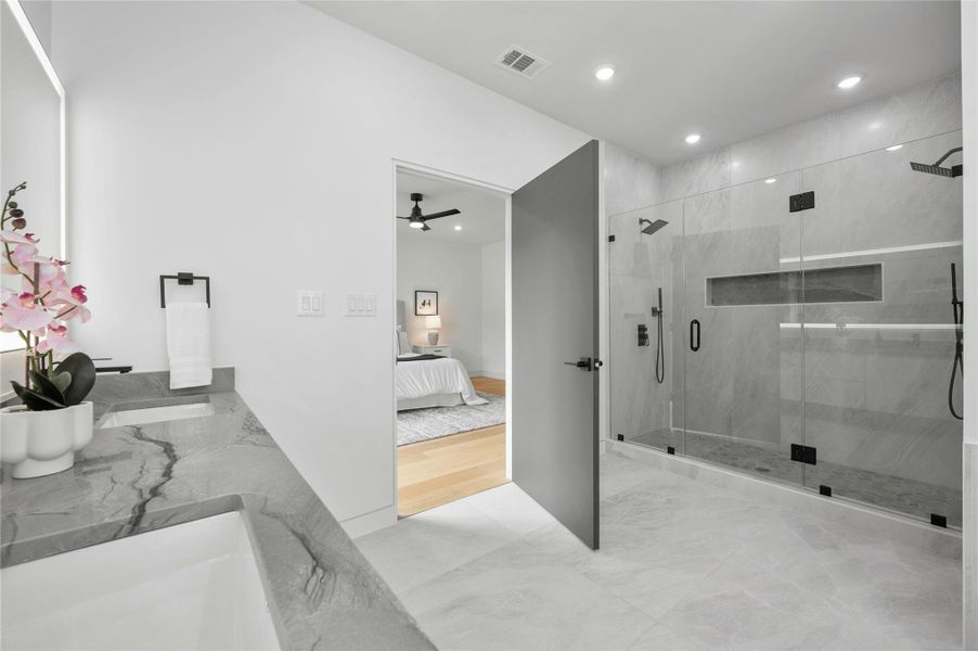 Furnished interior view inside a new home in , Leander (Image 13). Furnished interior view inside a new home in , Leander (Image 13).