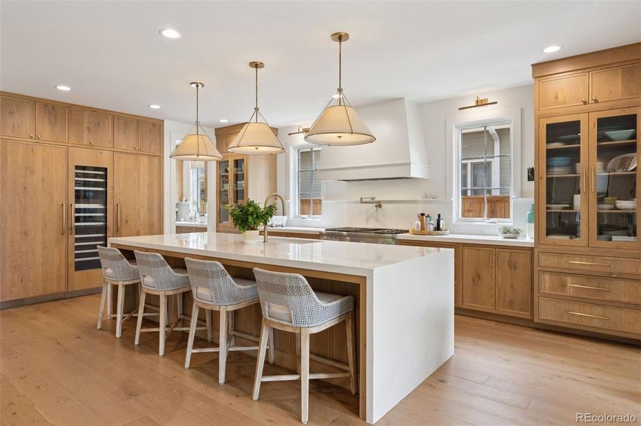 Furnished interior view inside a new home in , Denver (Image 27).