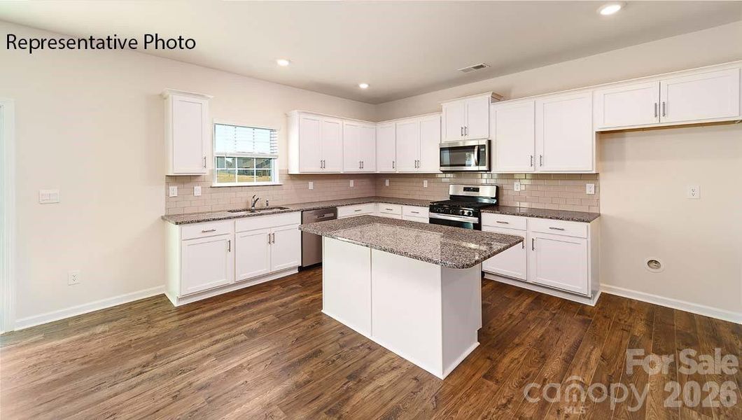 Furnished interior view inside a new home in Wallace Springs, Statesville (Image 3).