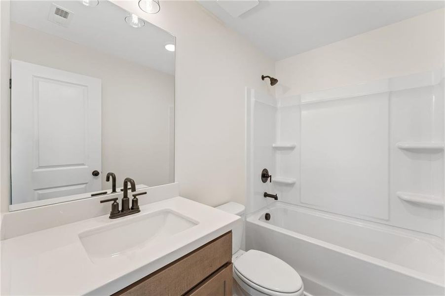 Furnished interior view inside a new home in Cherokee Township, Acworth (Image 5).