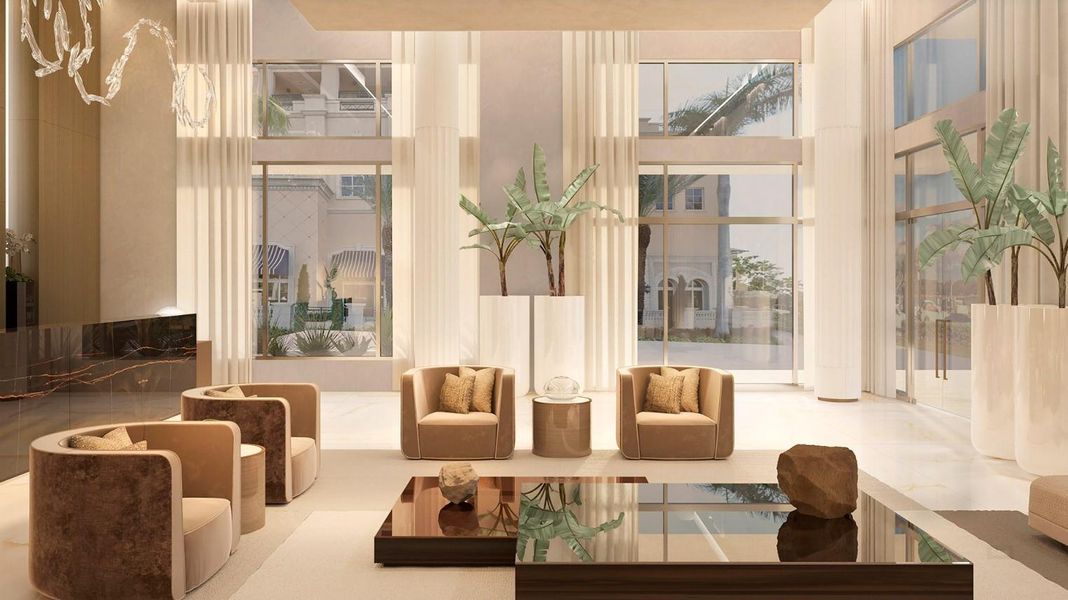 Furnished interior view inside a new home in , Hollywood (Image 3).