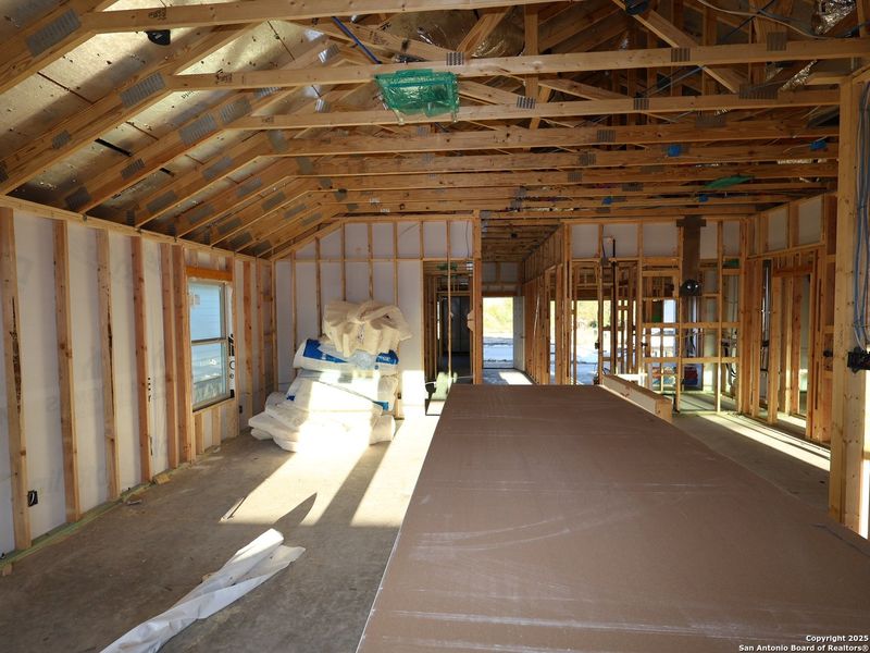 In-progress construction of a new home in Agave, San Antonio, TX (Image 19).