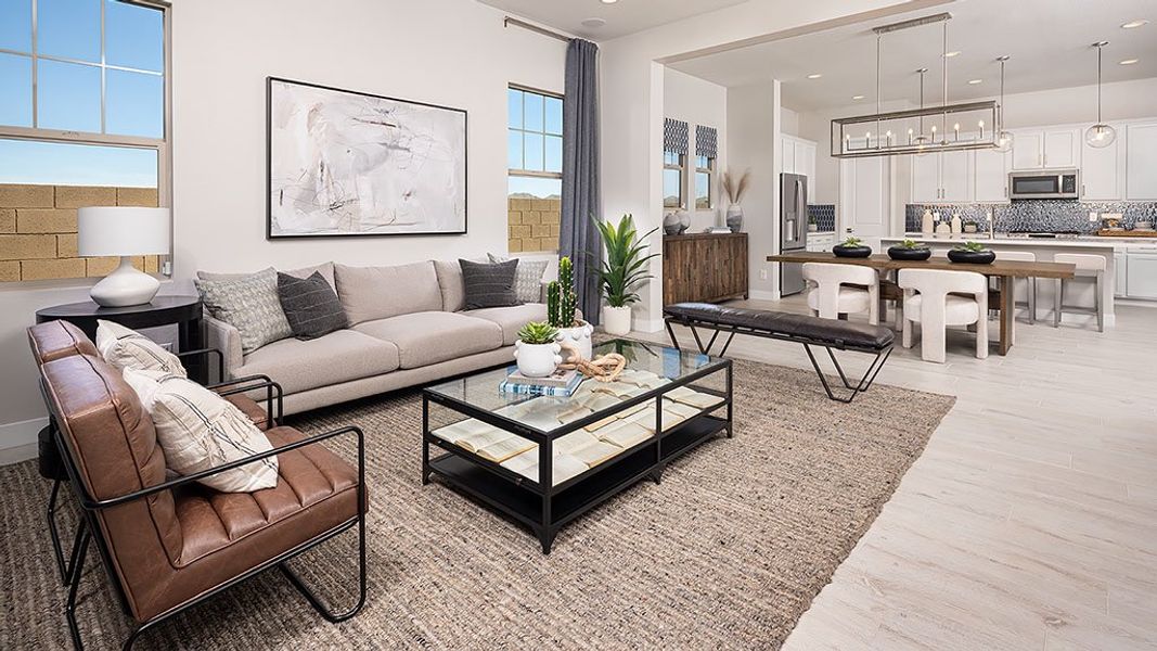 Furnished interior view inside a new home in Aloravita South, Peoria (Image 4).