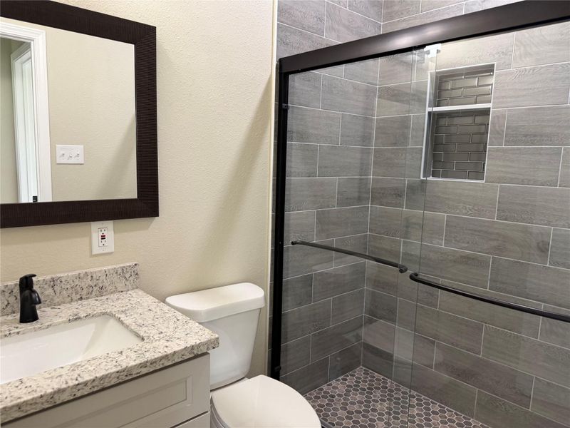 Furnished interior view inside a new home in , Houston (Image 8).