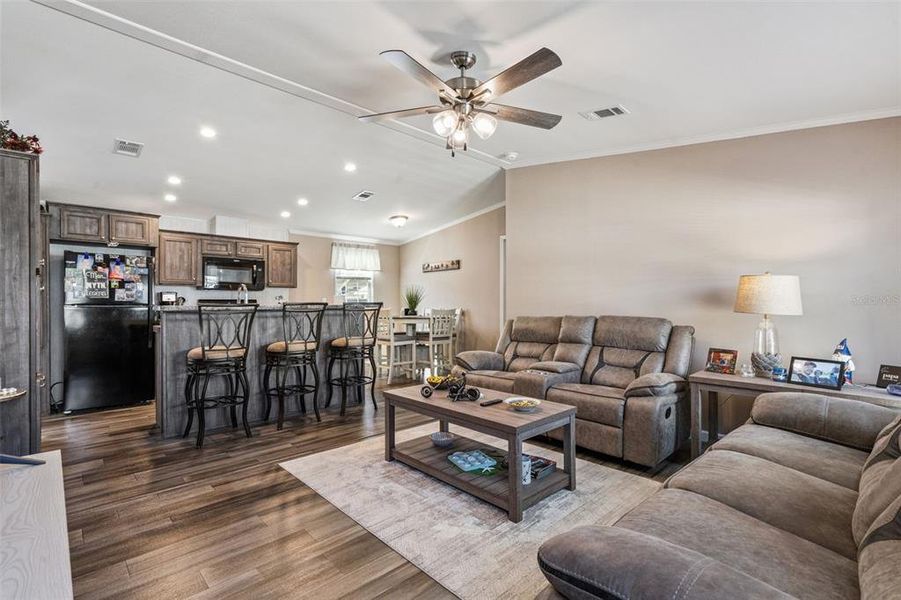 Furnished interior view inside a new home in , Davenport (Image 8).