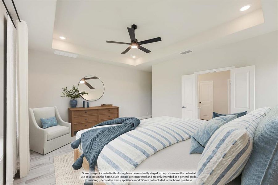 Furnished interior view inside a new home in Devonshire Classic 60-65, Forney (Image 10).