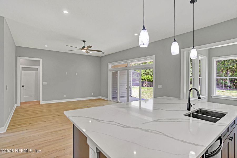 Furnished interior view inside a new home in , Green Cove Springs (Image 6).