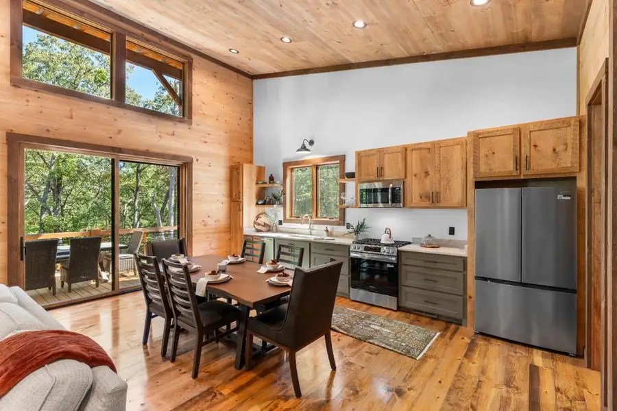 Furnished interior view inside a new home in , Blue Ridge (Image 10).