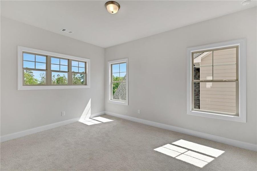 Spacious, unfurnished interior of a new home in , Buford (Image 32).