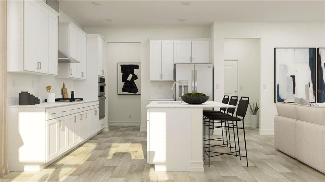 Furnished interior view inside a new home in Stonegate Preserve: The Manors, Palmetto (Image 9).