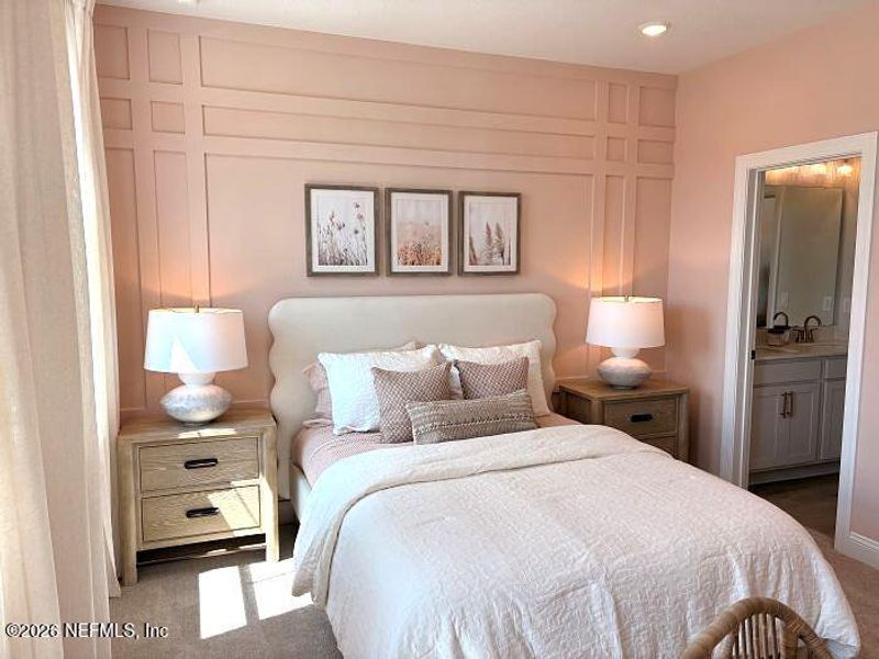 Furnished interior view inside a new home in , St. Augustine (Image 15).