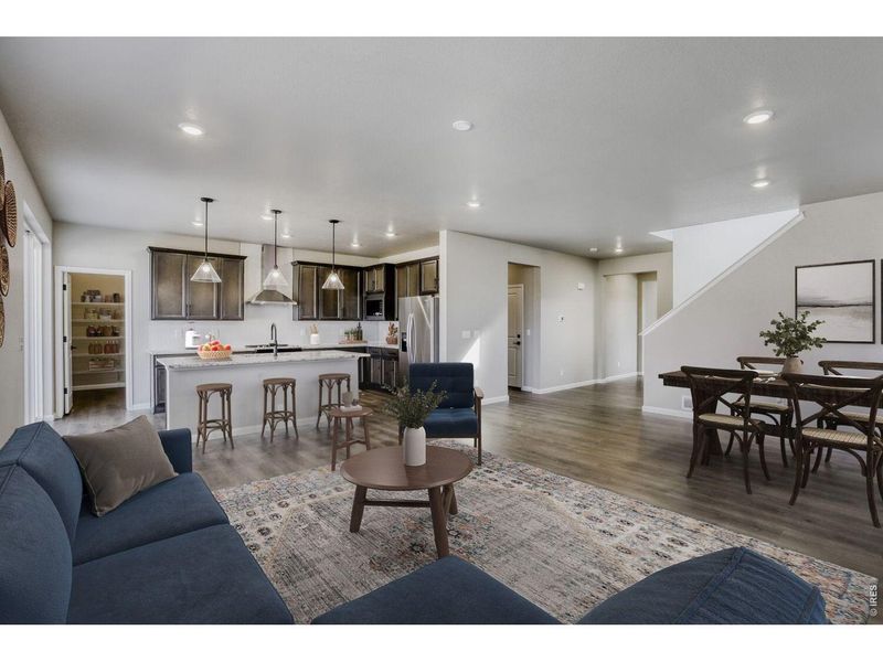 Furnished interior view inside a new home in Trevenna, Windsor (Image 8).