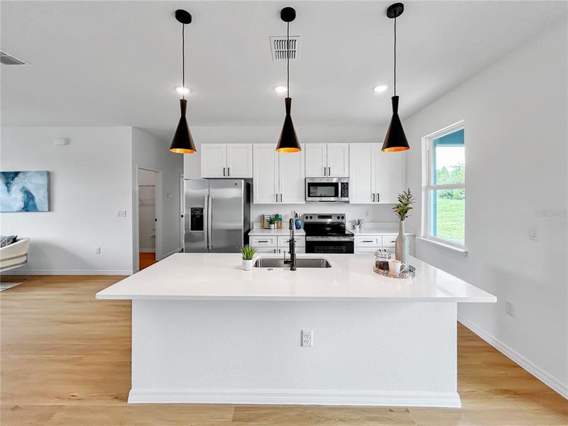 Furnished interior view inside a new home in , Ocala (Image 11).