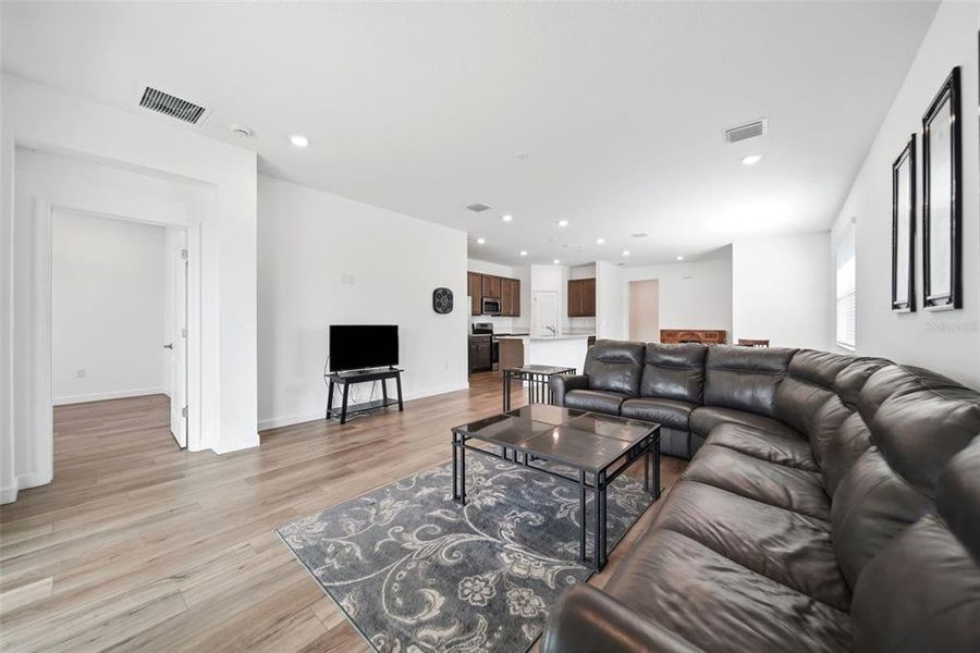 Furnished interior view inside a new home in The Timbers at Everlands, Palm Bay (Image 15).