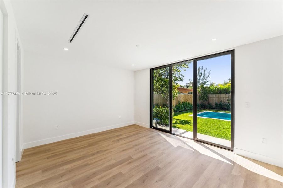 Furnished interior view inside a new home in , Miami (Image 14).