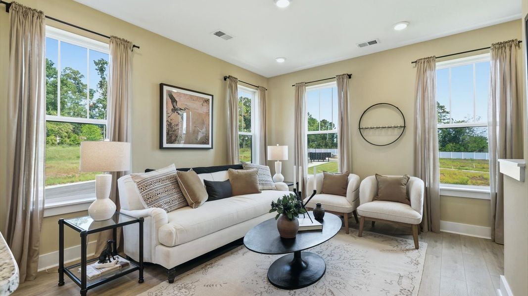 Furnished interior view inside a new home in Traynham Place, Greenville (Image 17).