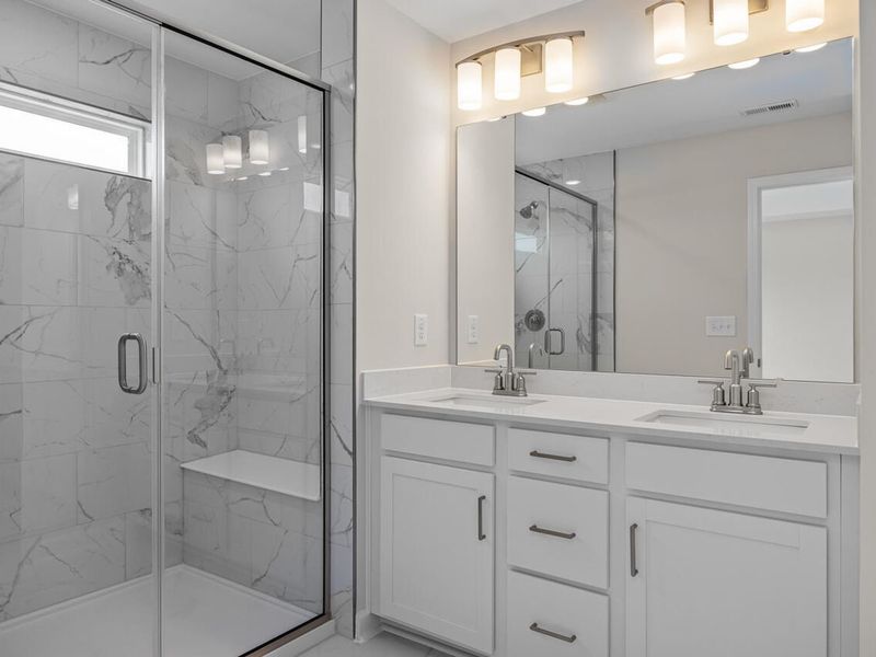 Furnished interior view inside a new home in Forestville Yard Townhomes, Knightdale (Image 7).