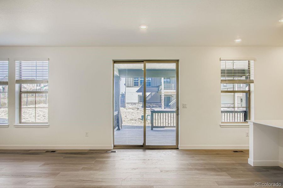 Spacious, unfurnished interior of a new home in Red Rocks Ranch: The Monarch Collection, Morrison (Image 10). Spacious, unfurnished interior of a new home in Red Rocks Ranch: The Monarch Collection, Morrison (Image 10).