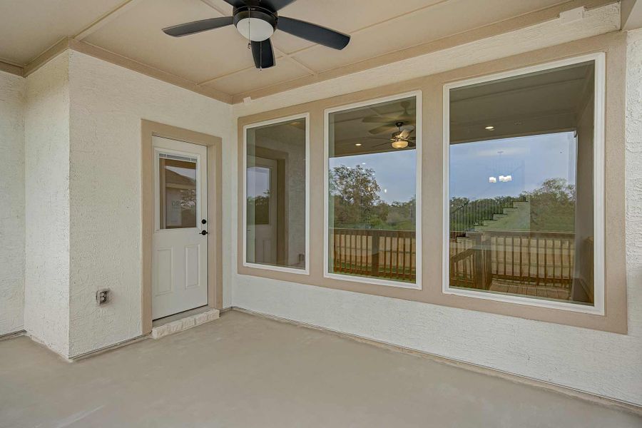 The Crockett - Covered Porch