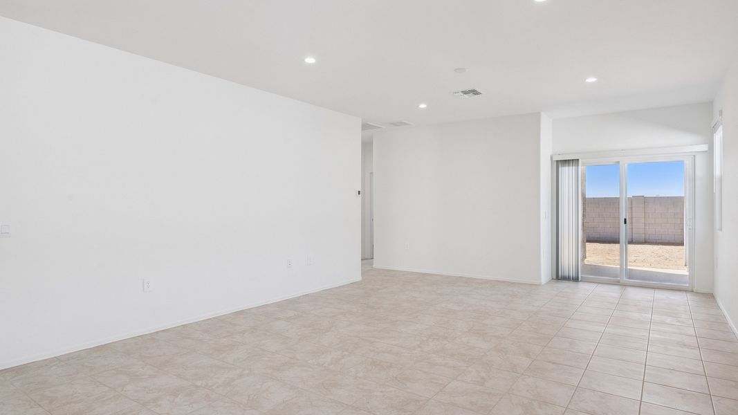 Representative unfurnished interior of a home built from the Harper by D.R. Horton in Elena Trails, Maricopa (Image 22). Representative unfurnished interior of a home built from the Harper by D.R. Horton in Elena Trails, Maricopa (Image 22).