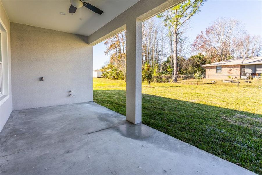 Exterior details and patio area of a home in , Palm Coast (Image 27).