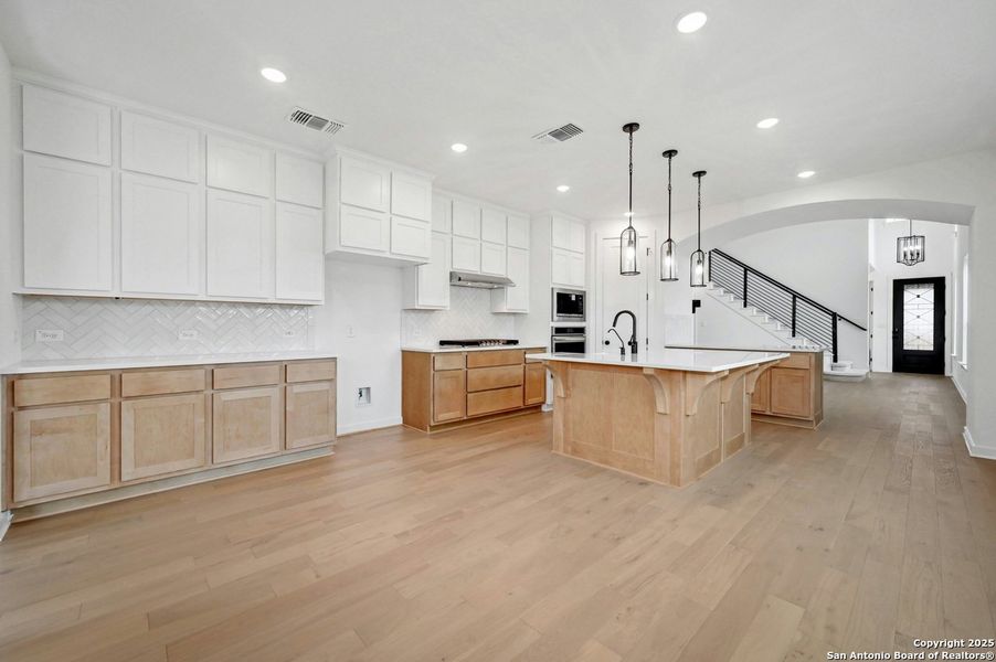 Furnished interior view inside a new home in Legacy at Lake Dunlap: 40ft. lots - (A), New Braunfels (Image 5).