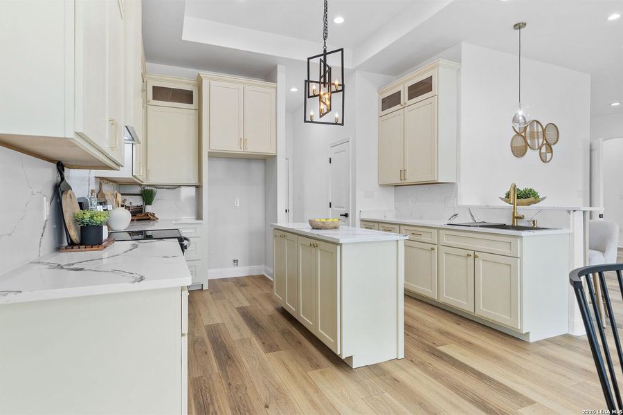 Furnished interior view inside a new home in , Atascosa (Image 9).