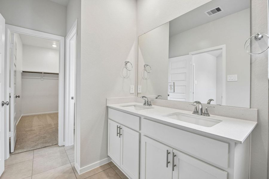 Furnished interior view inside a new home in Parkway Commons - City Series, Missouri City (Image 9).