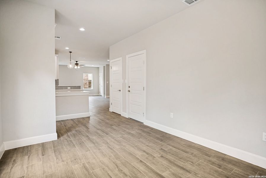 Spacious, unfurnished interior of a new home in , San Antonio (Image 14). Spacious, unfurnished interior of a new home in , San Antonio (Image 14).