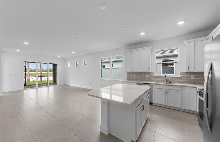 Furnished interior view inside a new home in Shores at Stillwater, Englewood (Image 6).