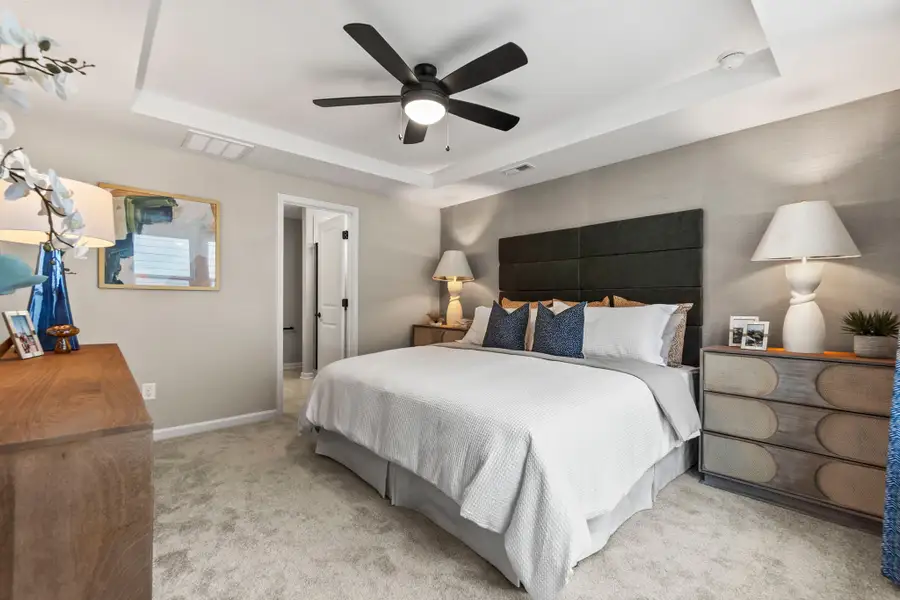 Furnished interior view inside a new home in The Coves on Lake Wylie, Charlotte (Image 4).