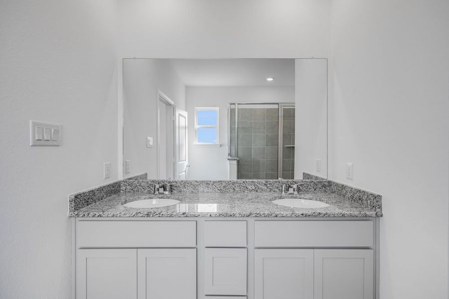 Furnished interior view inside a new home in Brookewater 45s, Rosenberg (Image 7).